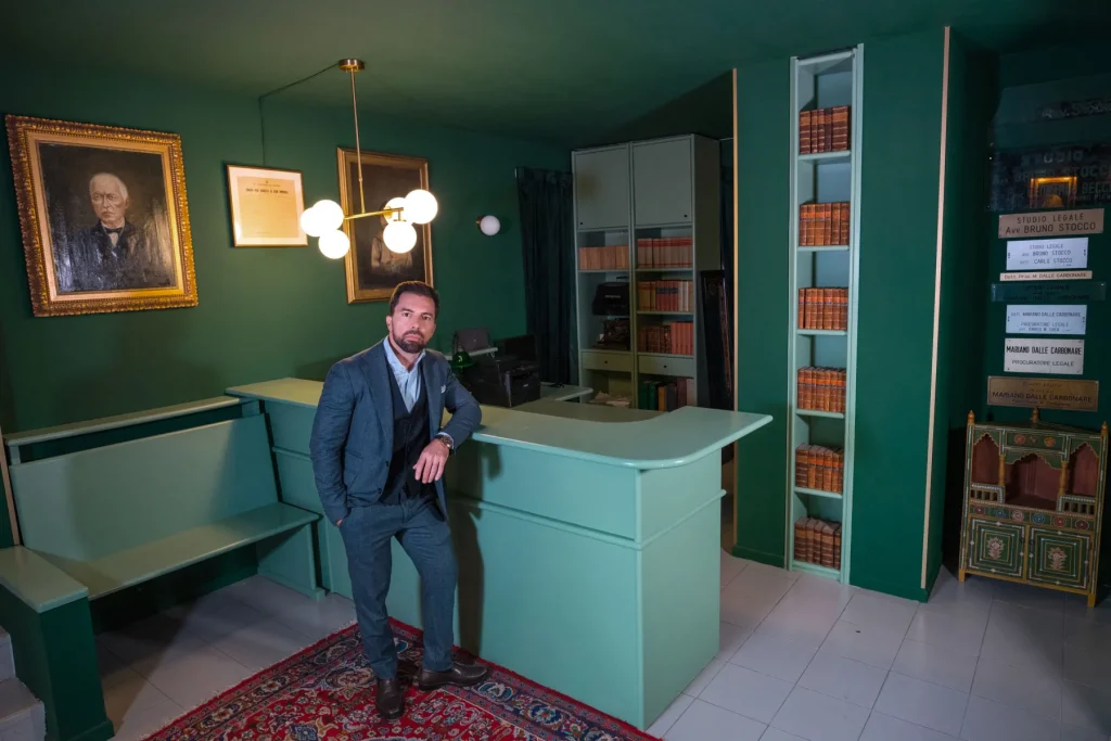 Reception dello studio Dalle Carbonare a Schio